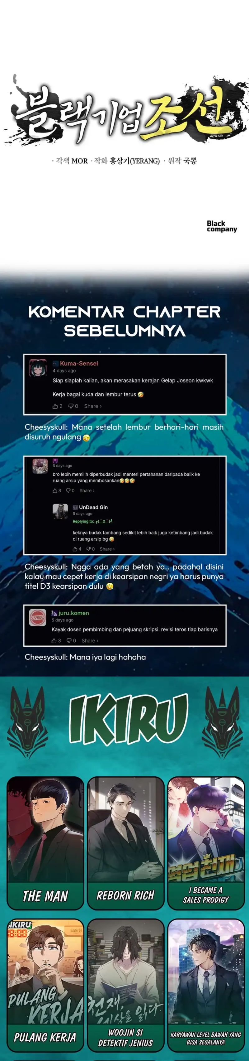 Black Corporation: Joseon chapter 129