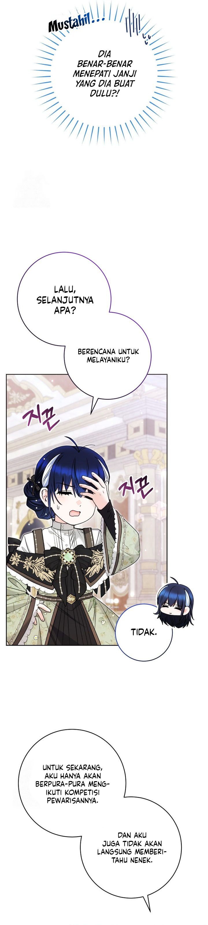 Black Killer Whale Baby Chapter 77 Bahasa Indonesia