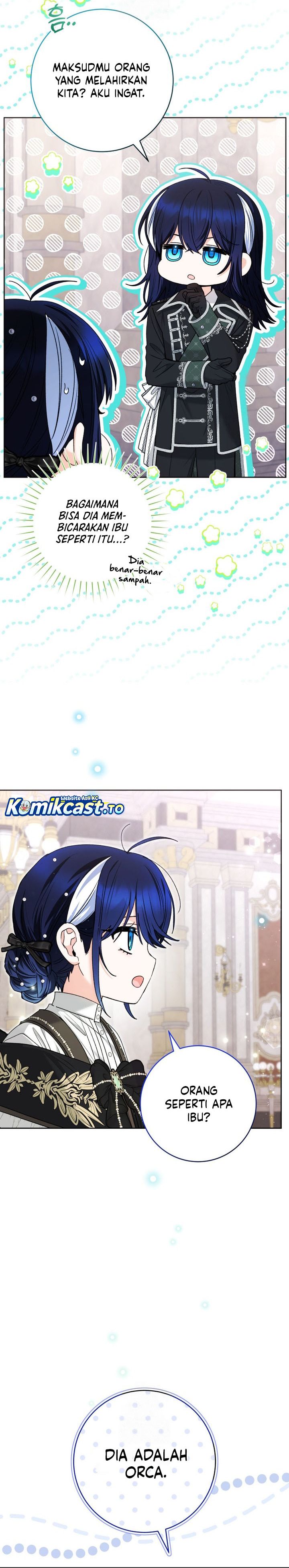 Black Killer Whale Baby Chapter 77 Bahasa Indonesia