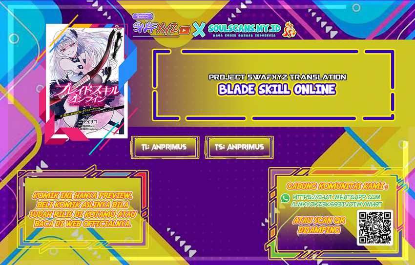 Blade Skill Online: Gomi Shokugyou de Saijaku Bukide Kuso Status no Ore, Itsunomanika “Last Boss” ni Nariagarimasu! Chapter 06 Bahasa Indonesia