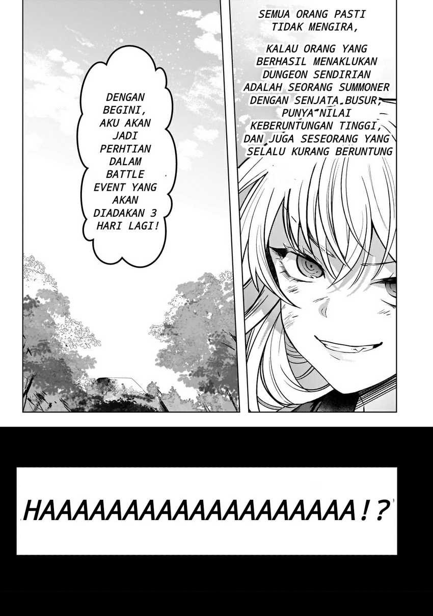 Blade Skill Online: Gomi Shokugyou de Saijaku Bukide Kuso Status no Ore, Itsunomanika “Last Boss” ni Nariagarimasu! Chapter 06 Bahasa Indonesia