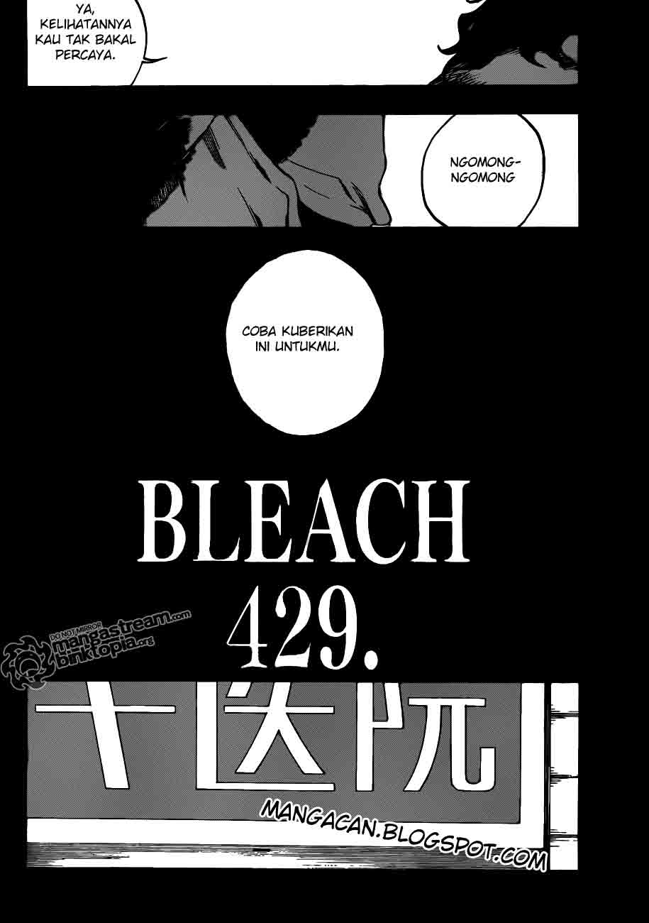 Bleach Chapter 429 Bahasa Indonesia