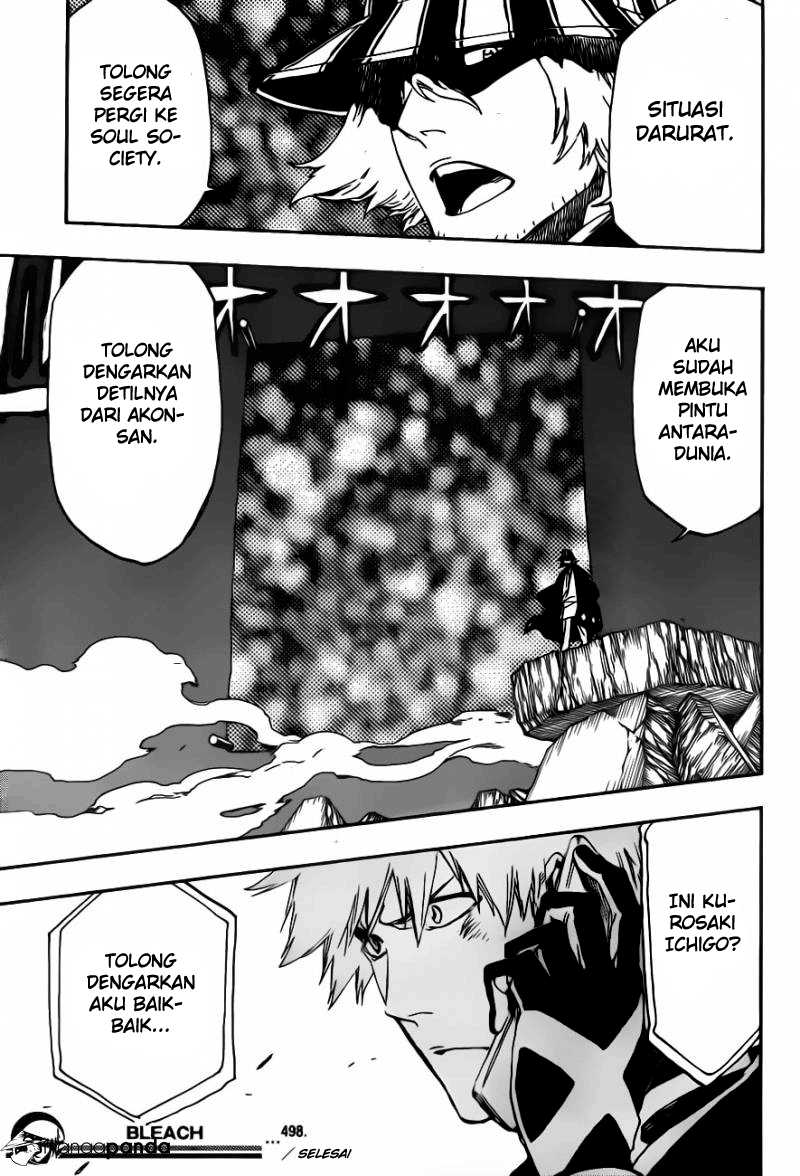 Bleach chapter 498