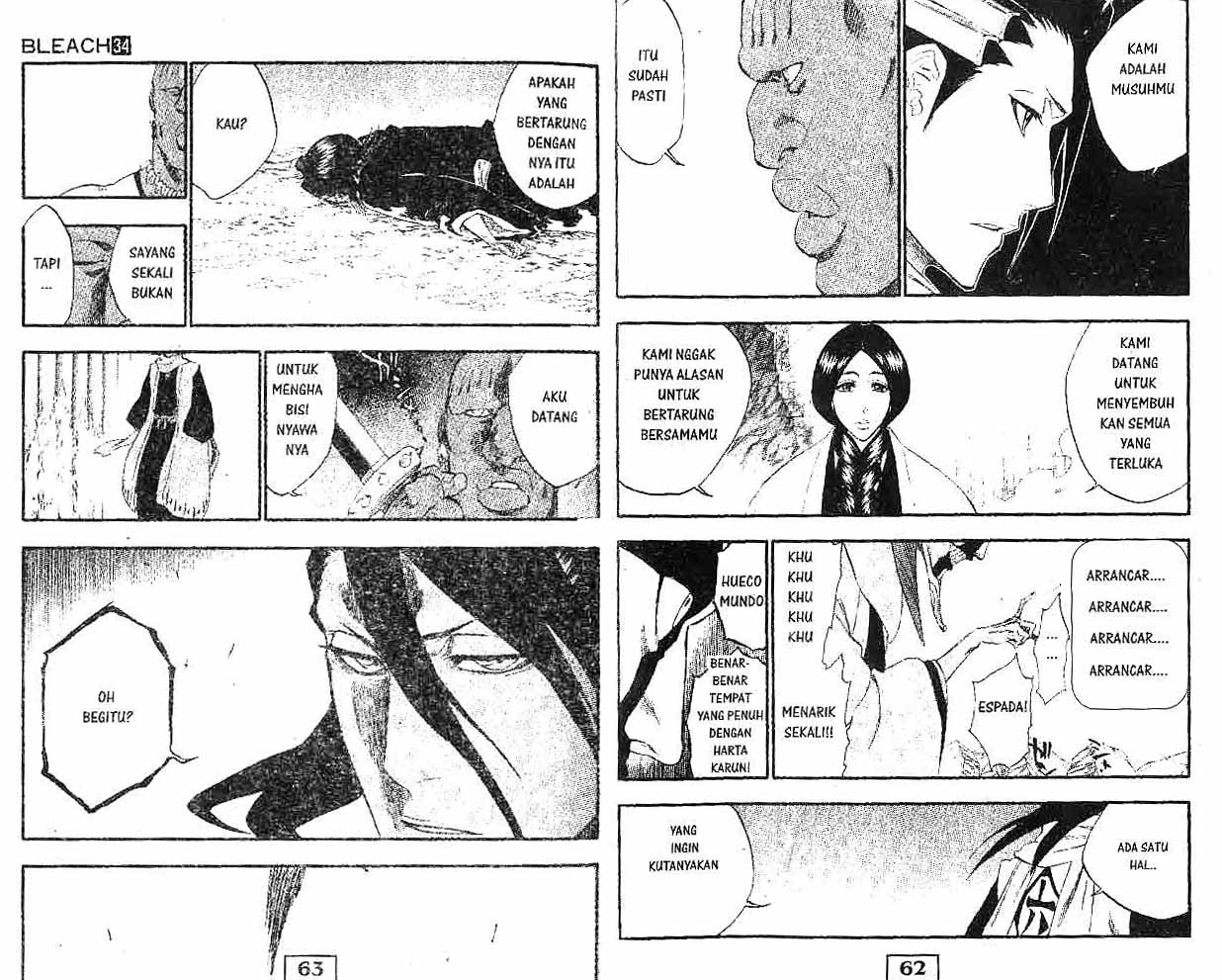 Bleach Vol 34 Bahasa Indonesia