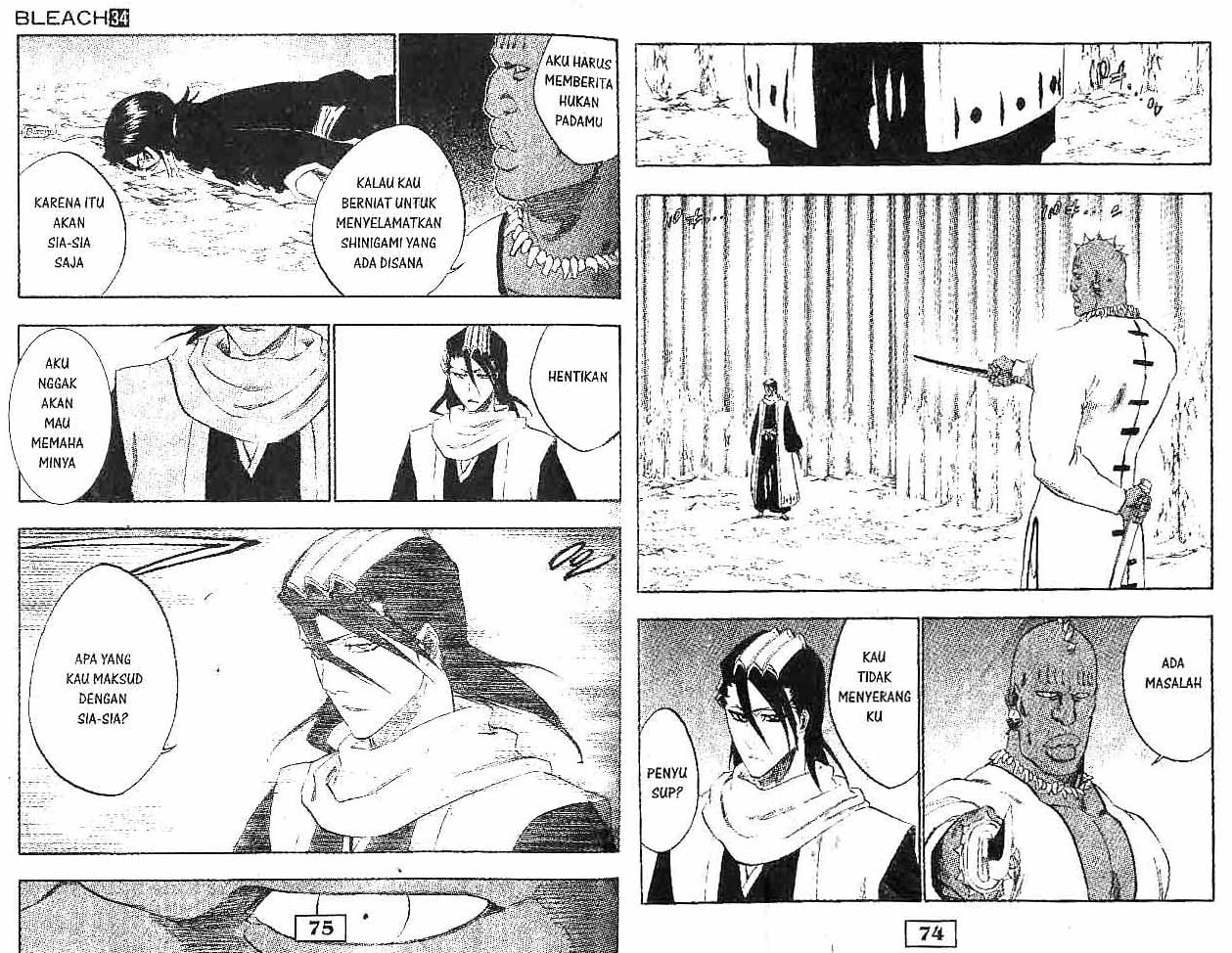 Bleach Vol 34 Bahasa Indonesia