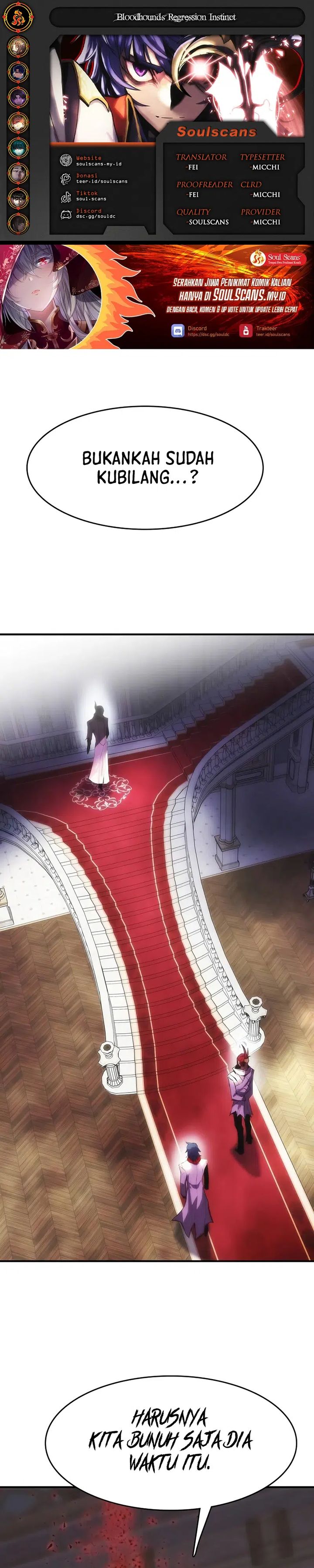 Bloodhound’s Regression Instinct Chapter 96 Bahasa Indonesia