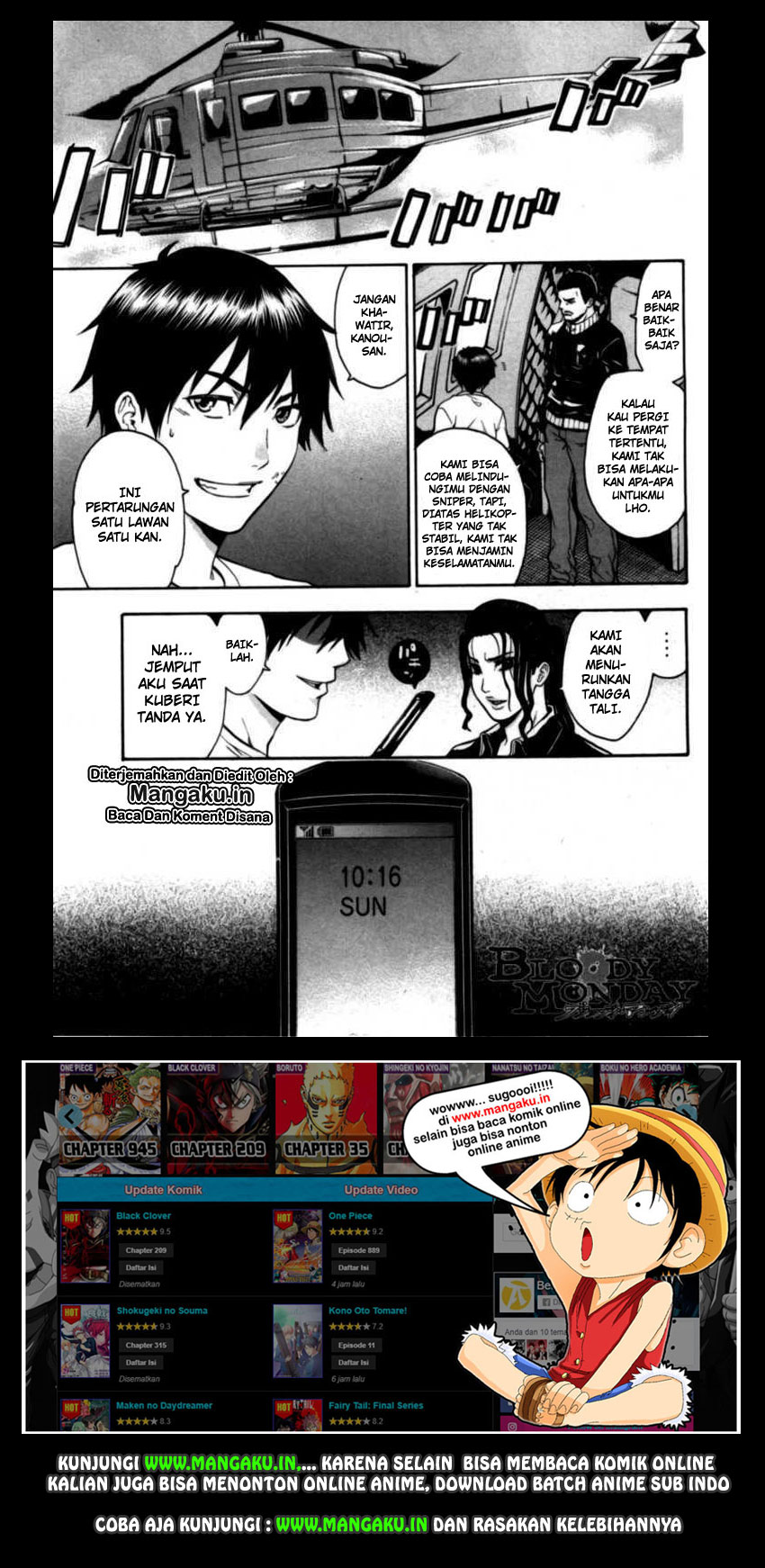 Bloody Monday Chapter 73 Bahasa Indonesia