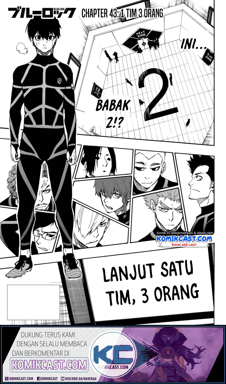 Dilarang COPAS - situs resmi www.mangacanblog.com - Komik blue lock 043 - chapter 43 44 Indonesia blue lock 043 - chapter 43 Terbaru 1|Baca Manga Komik Indonesia|Mangacan