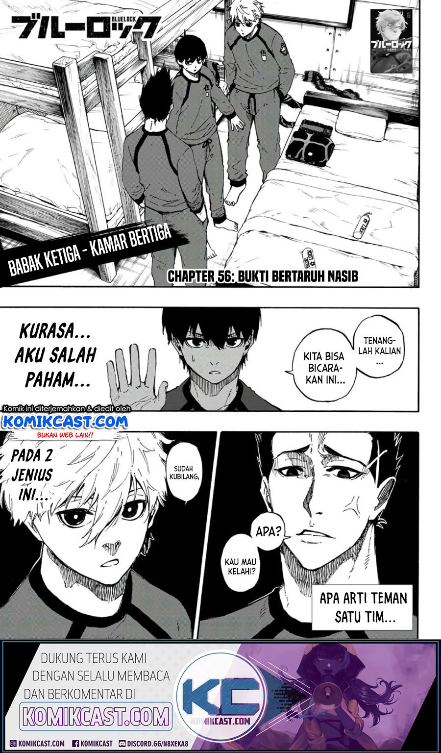 Dilarang COPAS - situs resmi www.mangacanblog.com - Komik blue lock 056 - chapter 56 57 Indonesia blue lock 056 - chapter 56 Terbaru 1|Baca Manga Komik Indonesia|Mangacan