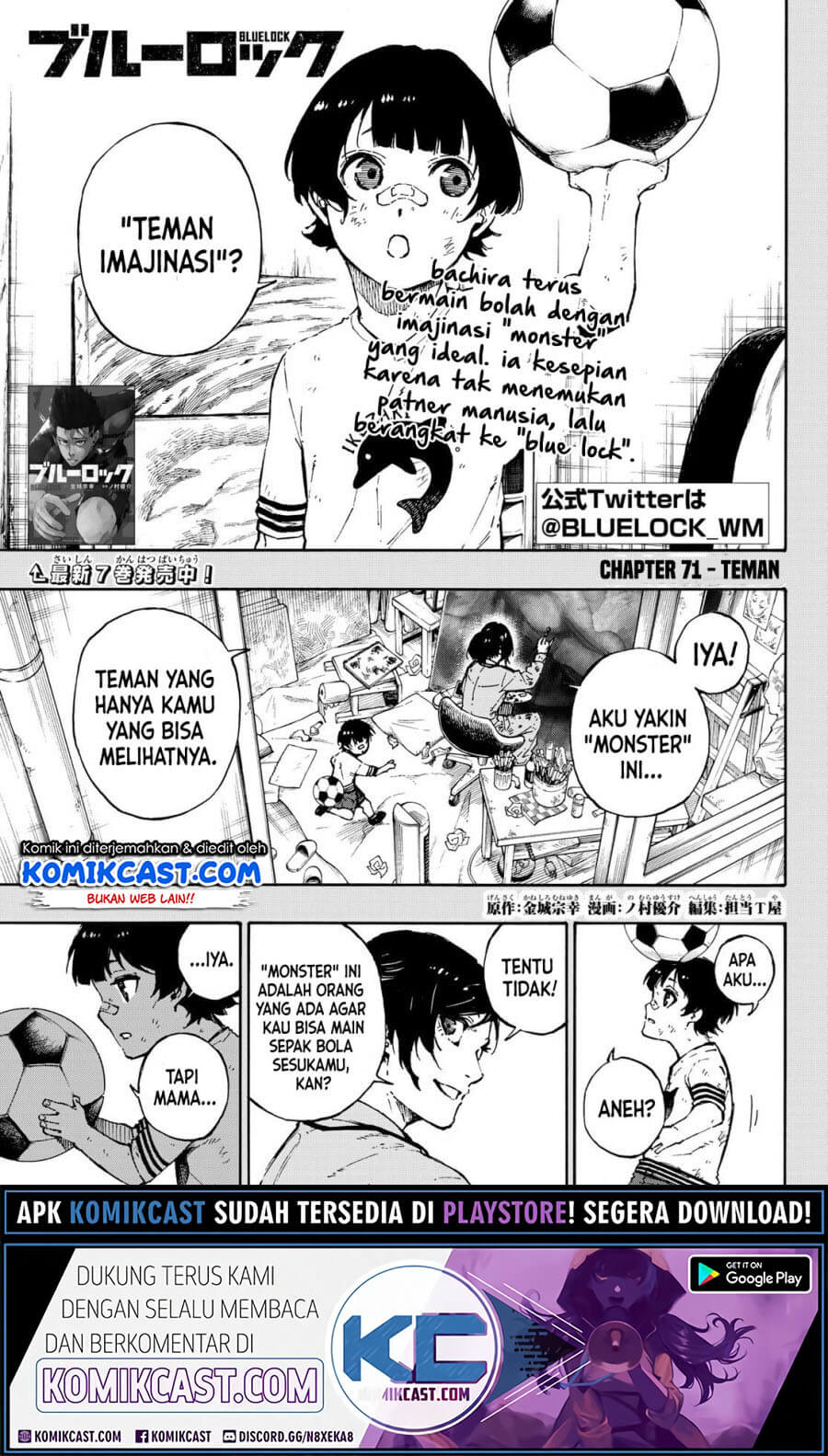 Dilarang COPAS - situs resmi www.mangacanblog.com - Komik blue lock 071 - chapter 71 72 Indonesia blue lock 071 - chapter 71 Terbaru 1|Baca Manga Komik Indonesia|Mangacan