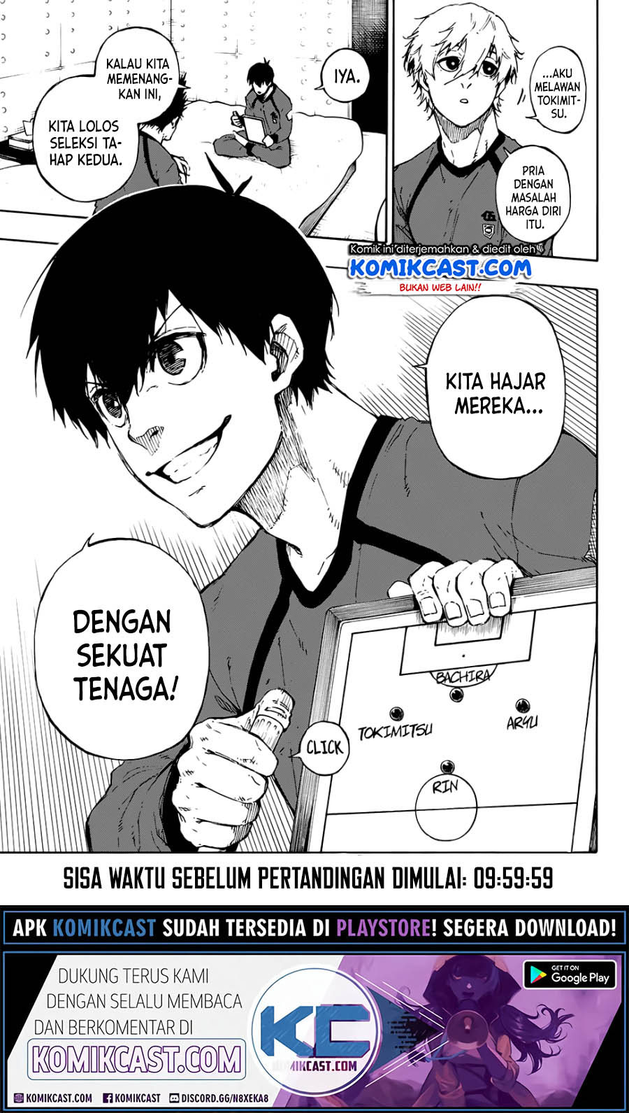 Blue Lock Chapter 72 Bahasa Indonesia