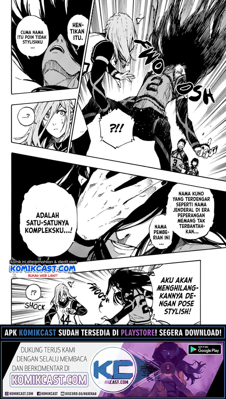 Blue Lock Chapter 72 Bahasa Indonesia