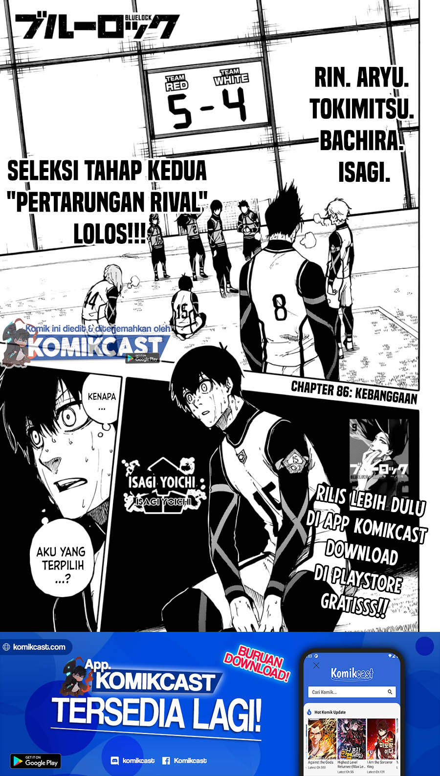 Dilarang COPAS - situs resmi www.mangacanblog.com - Komik blue lock 086 - chapter 86 87 Indonesia blue lock 086 - chapter 86 Terbaru 1|Baca Manga Komik Indonesia|Mangacan