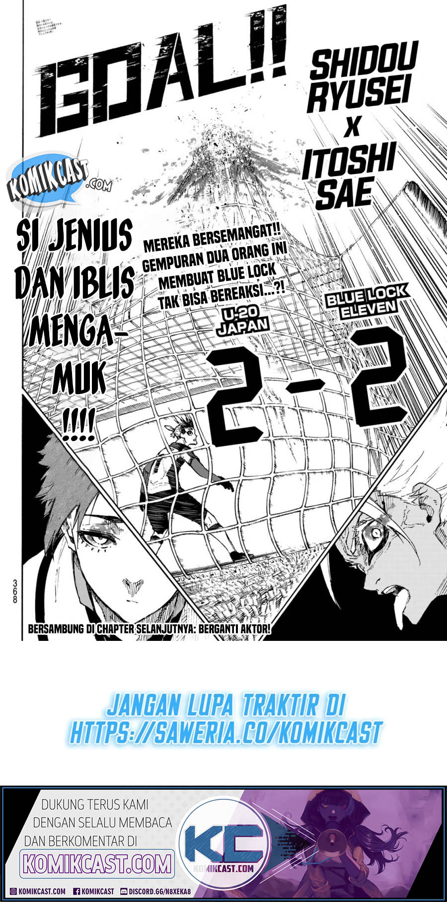 Dilarang COPAS - situs resmi www.mangacanblog.com - Komik blue lock 127 - chapter 127 128 Indonesia blue lock 127 - chapter 127 Terbaru 18|Baca Manga Komik Indonesia|Mangacan