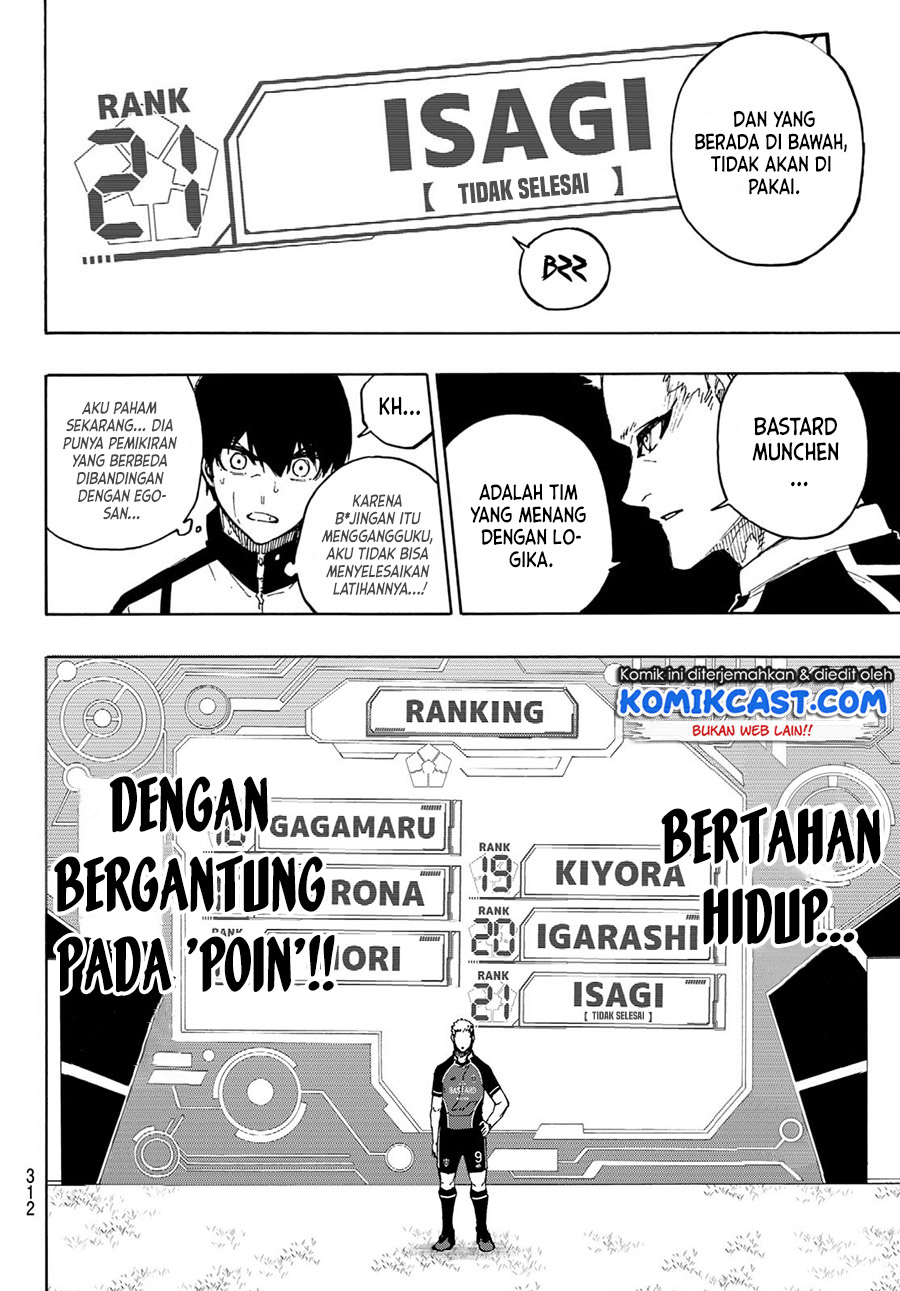 Blue Lock Chapter 157 Bahasa Indonesia