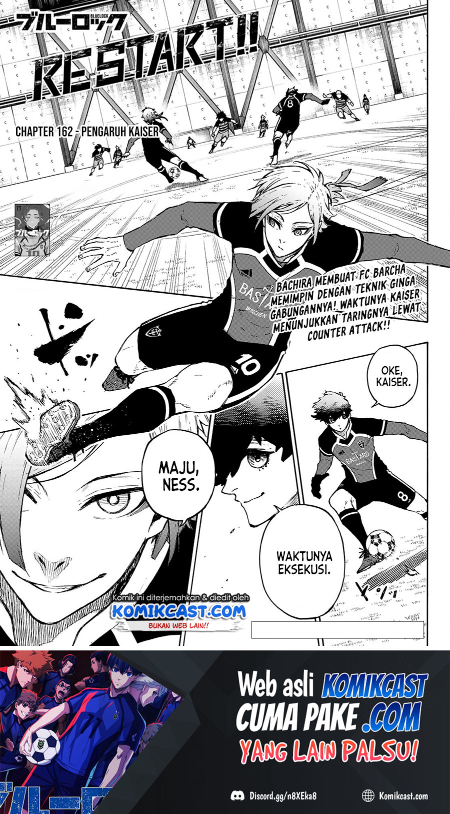 Blue Lock Chapter 162 Bahasa Indonesia
