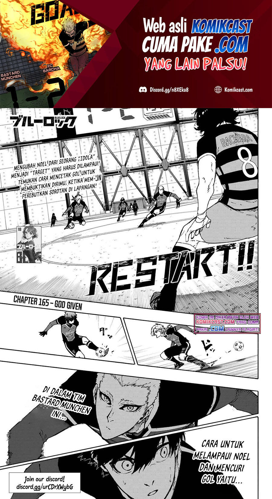 Dilarang COPAS - situs resmi www.mangacanblog.com - Komik blue lock 165 - chapter 165 166 Indonesia blue lock 165 - chapter 165 Terbaru 1|Baca Manga Komik Indonesia|Mangacan