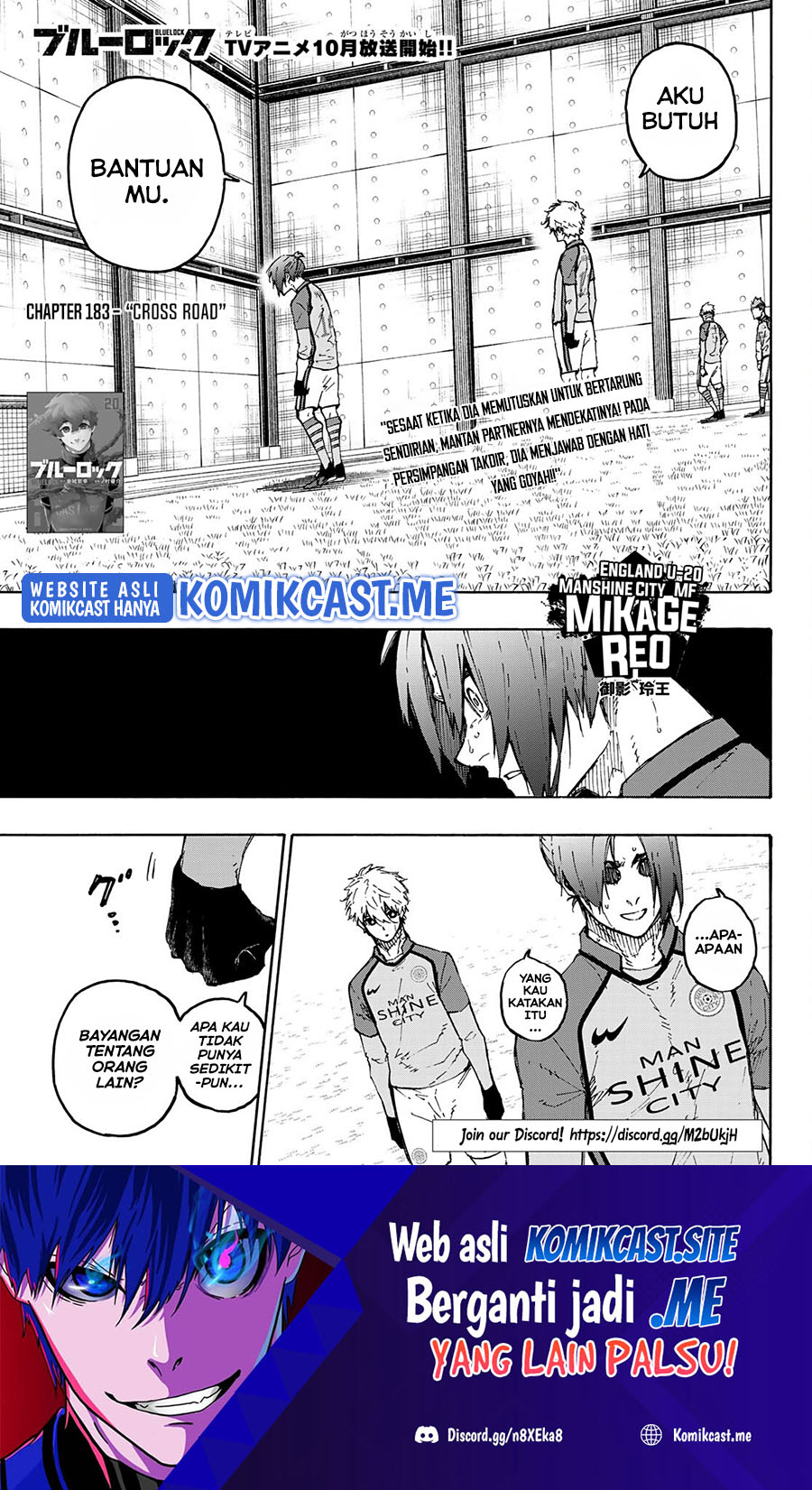 Dilarang COPAS - situs resmi www.mangacanblog.com - Komik blue lock 187 - chapter 187 188 Indonesia blue lock 187 - chapter 187 Terbaru 1|Baca Manga Komik Indonesia|Mangacan