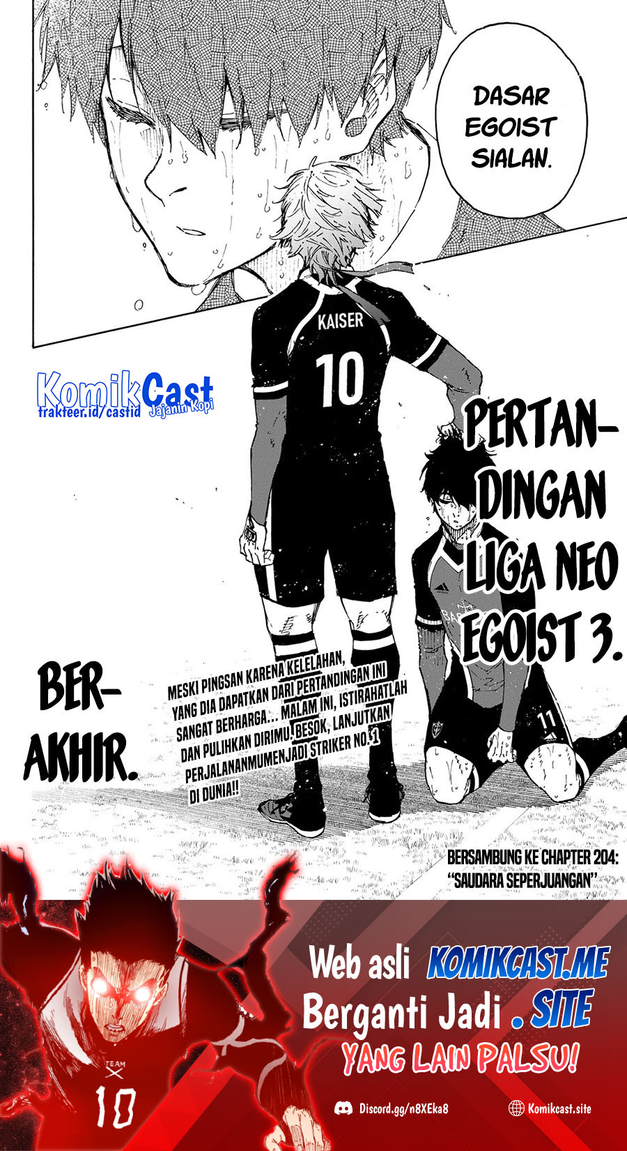 Dilarang COPAS - situs resmi www.mangacanblog.com - Komik blue lock 203 - chapter 203 204 Indonesia blue lock 203 - chapter 203 Terbaru 20|Baca Manga Komik Indonesia|Mangacan