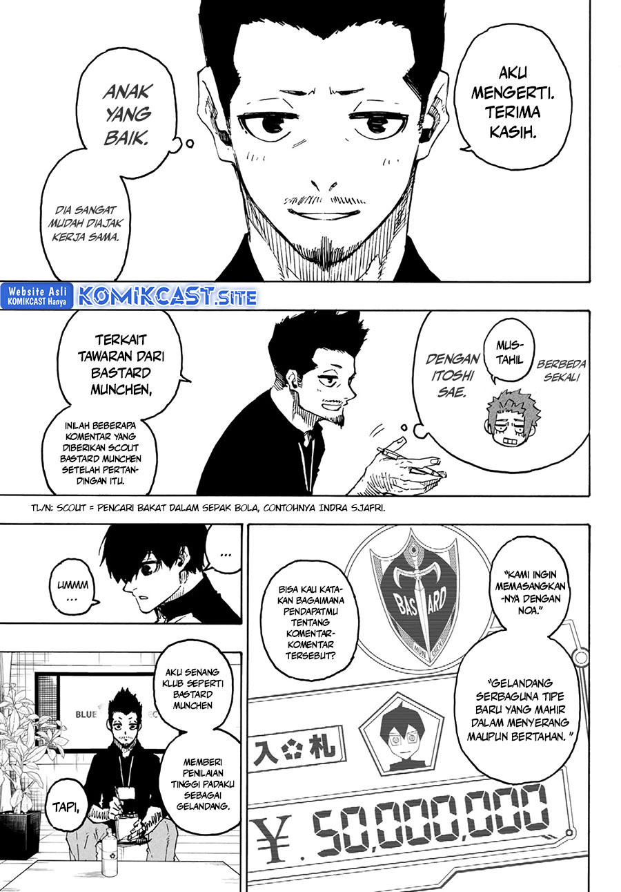 Blue Lock Chapter 205 Bahasa Indonesia