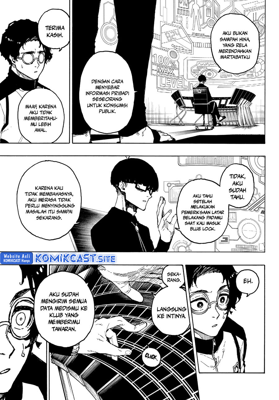 Blue Lock Chapter 205 Bahasa Indonesia