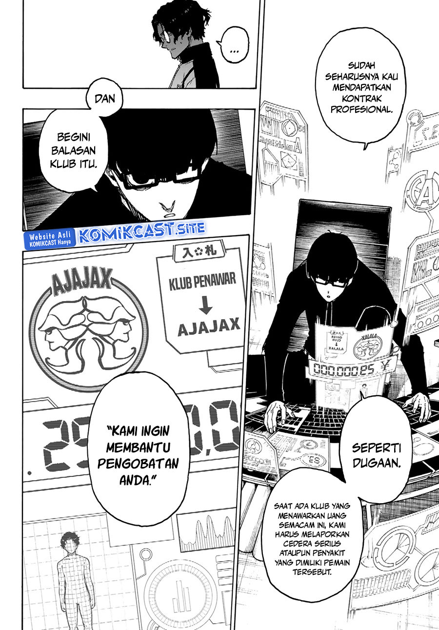 Blue Lock Chapter 205 Bahasa Indonesia