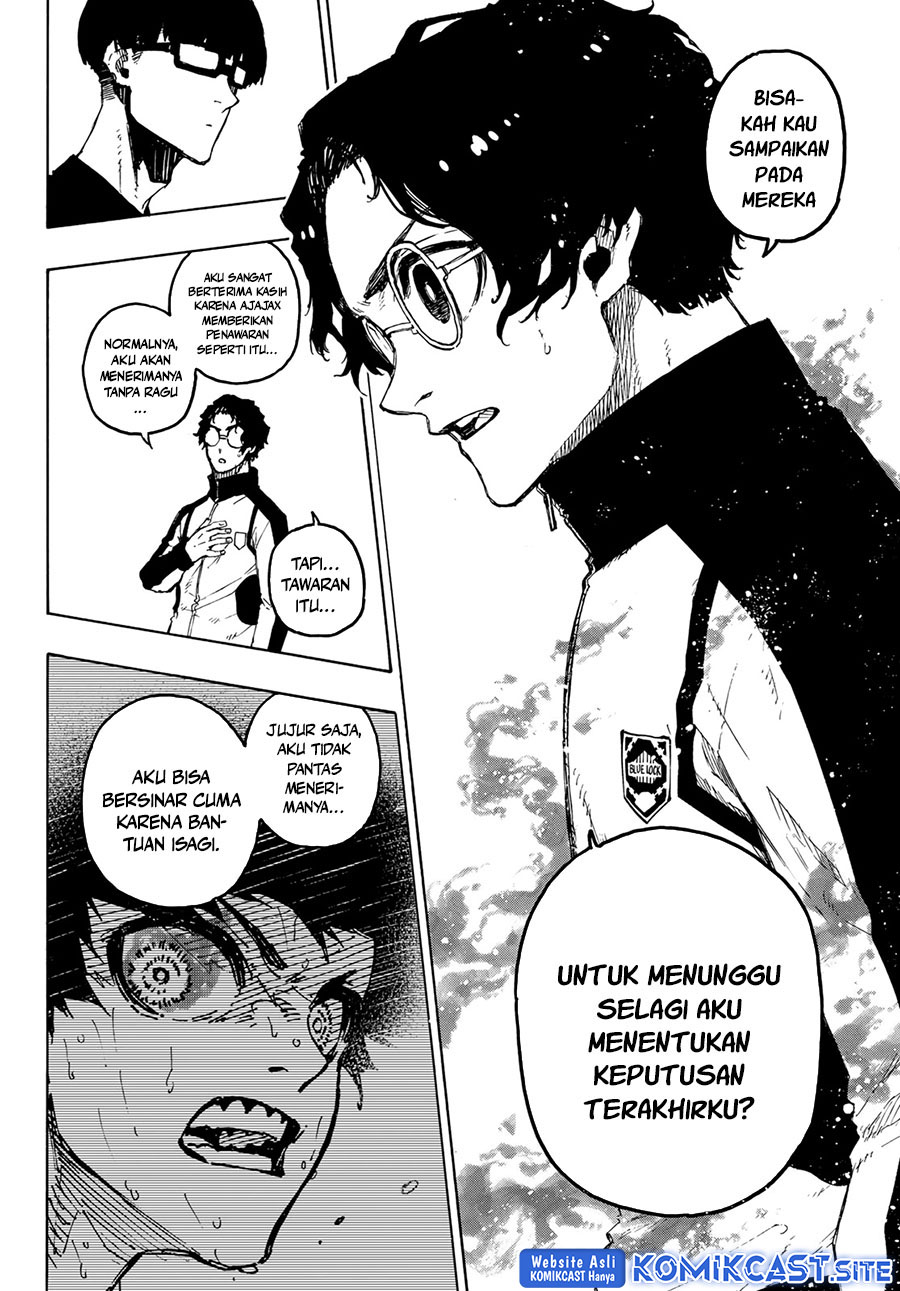 Blue Lock Chapter 205 Bahasa Indonesia