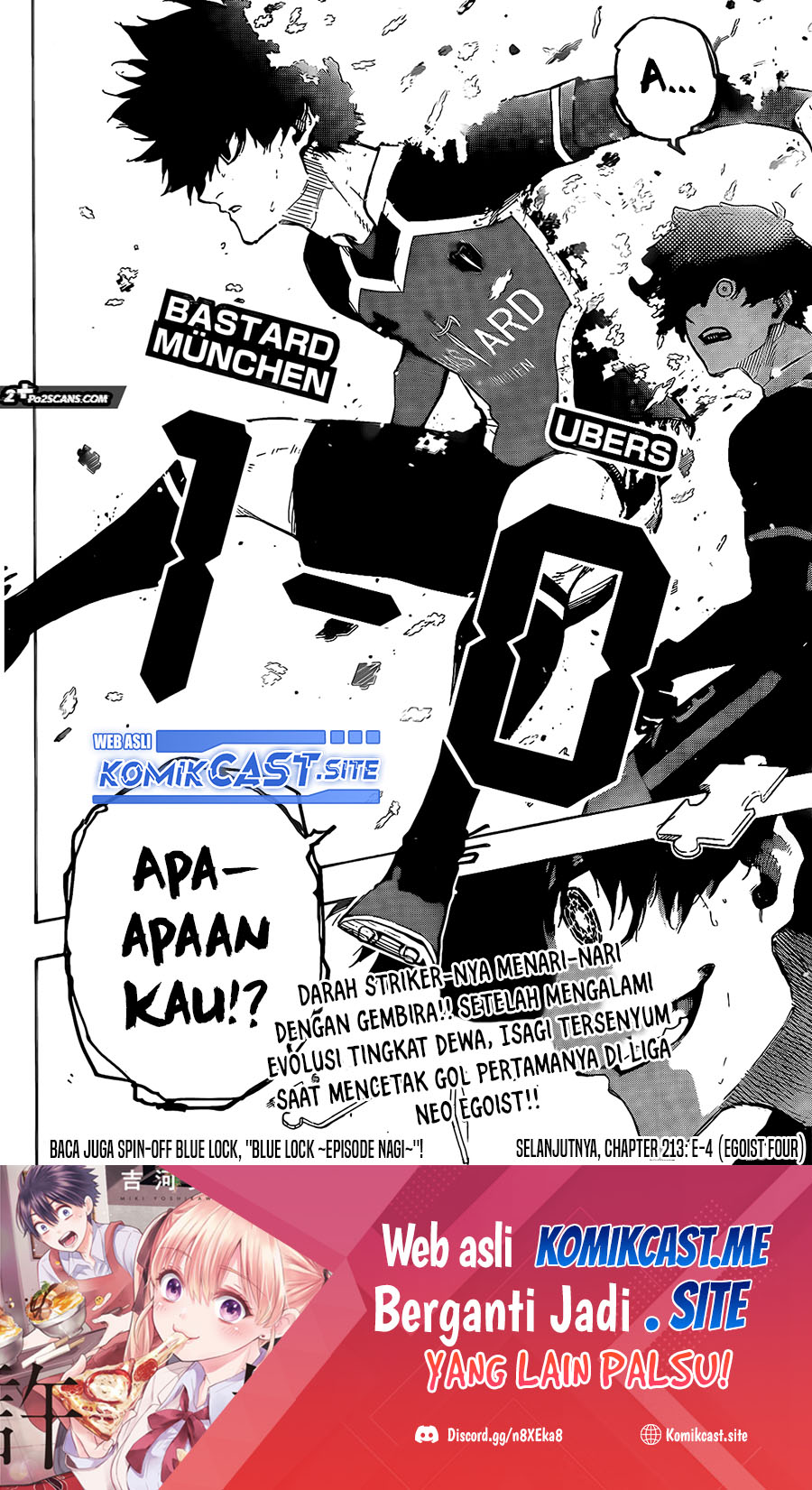 Dilarang COPAS - situs resmi www.mangacanblog.com - Komik blue lock 212 - chapter 212 213 Indonesia blue lock 212 - chapter 212 Terbaru 18|Baca Manga Komik Indonesia|Mangacan