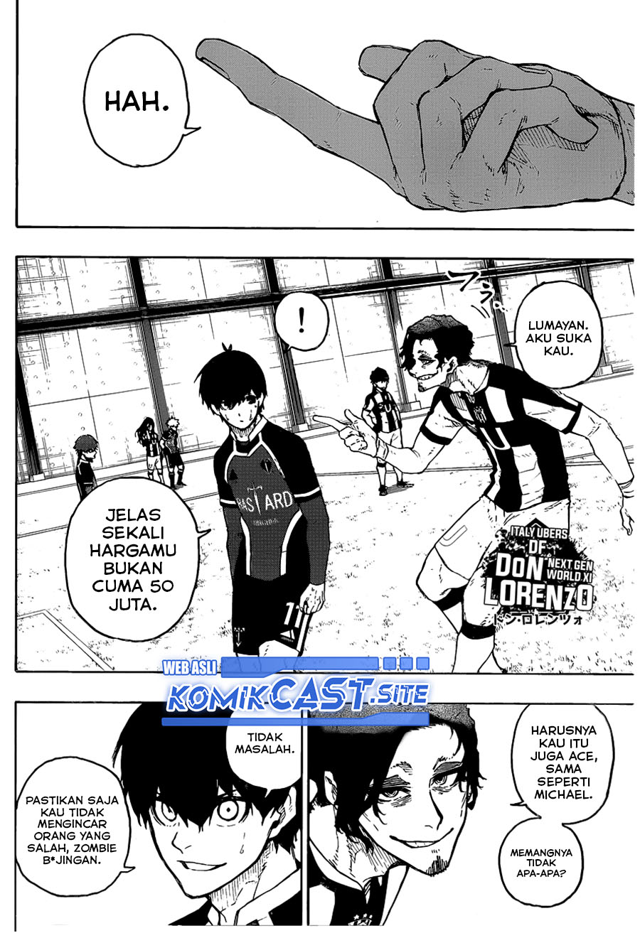 Blue Lock Chapter 214 Bahasa Indonesia