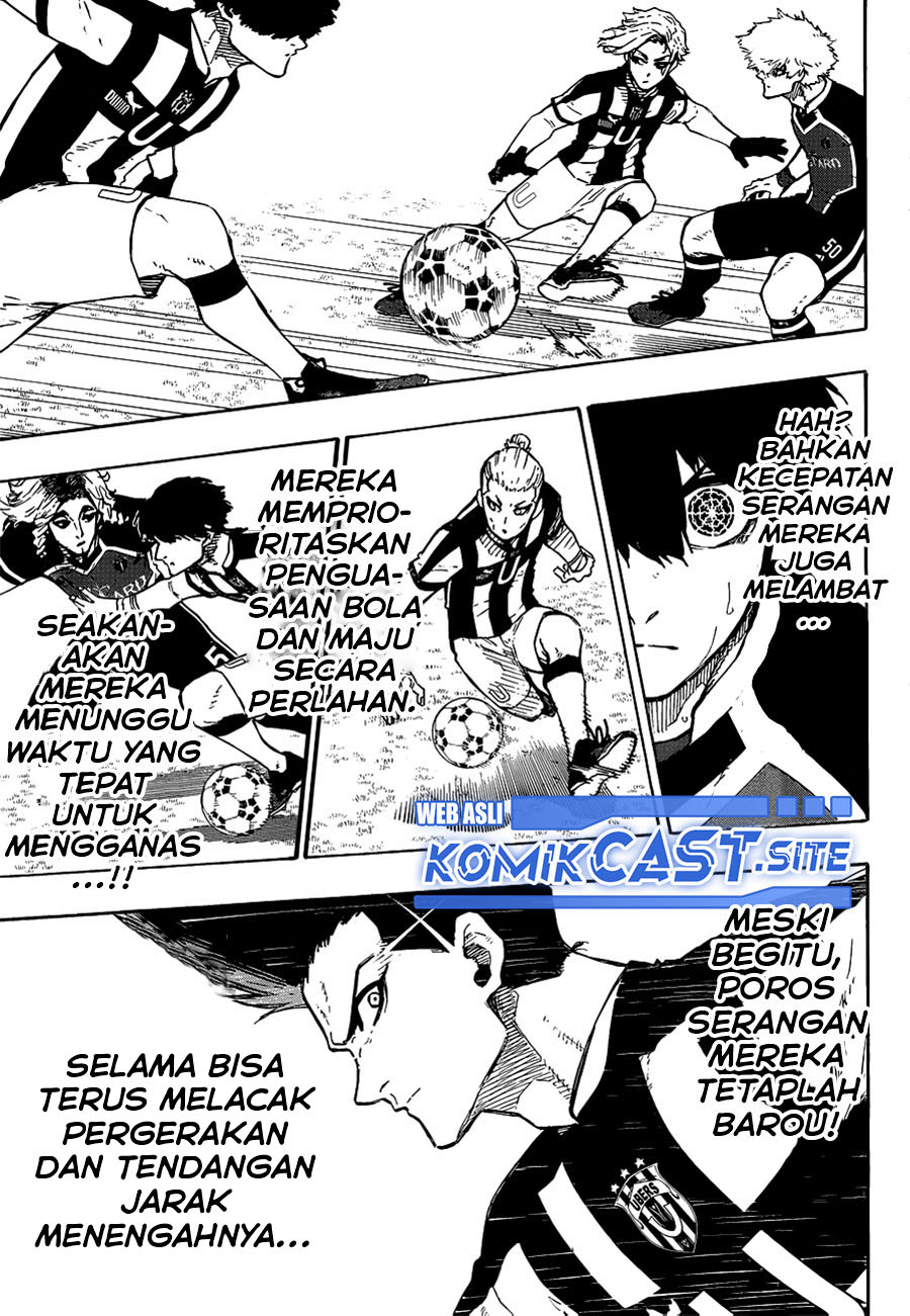 Blue Lock Chapter 214 Bahasa Indonesia