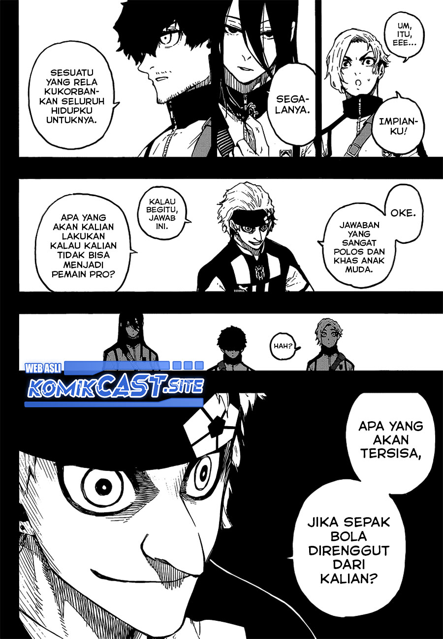 Blue Lock Chapter 214 Bahasa Indonesia