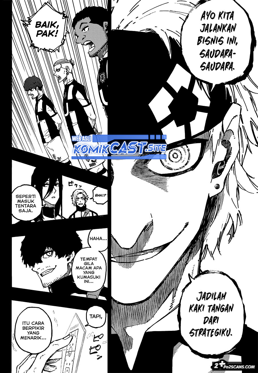 Blue Lock Chapter 214 Bahasa Indonesia