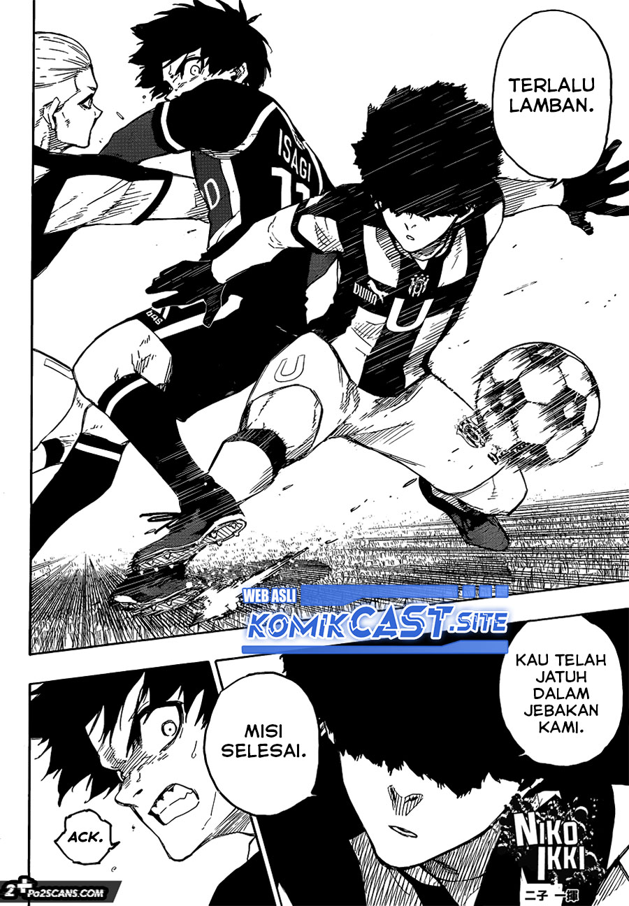 Blue Lock Chapter 214 Bahasa Indonesia