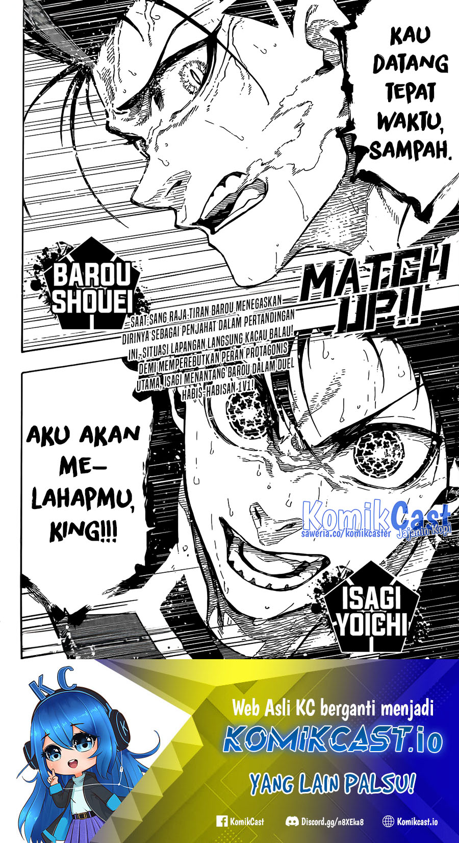 Blue Lock Chapter 227 Bahasa Indonesia