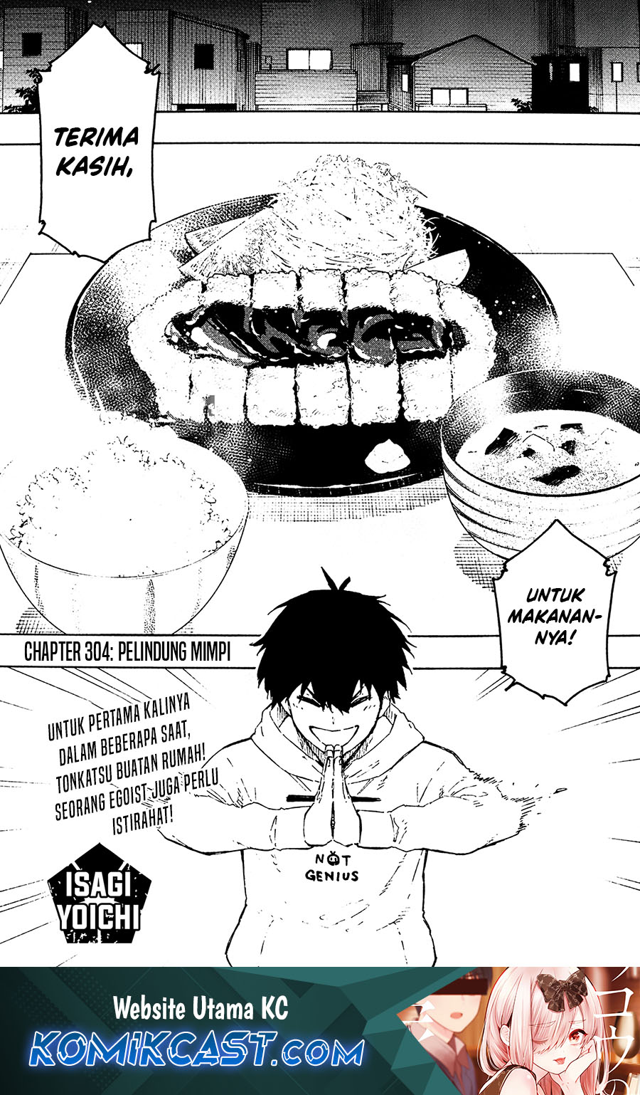 Blue Lock Chapter 304 Bahasa Indonesia