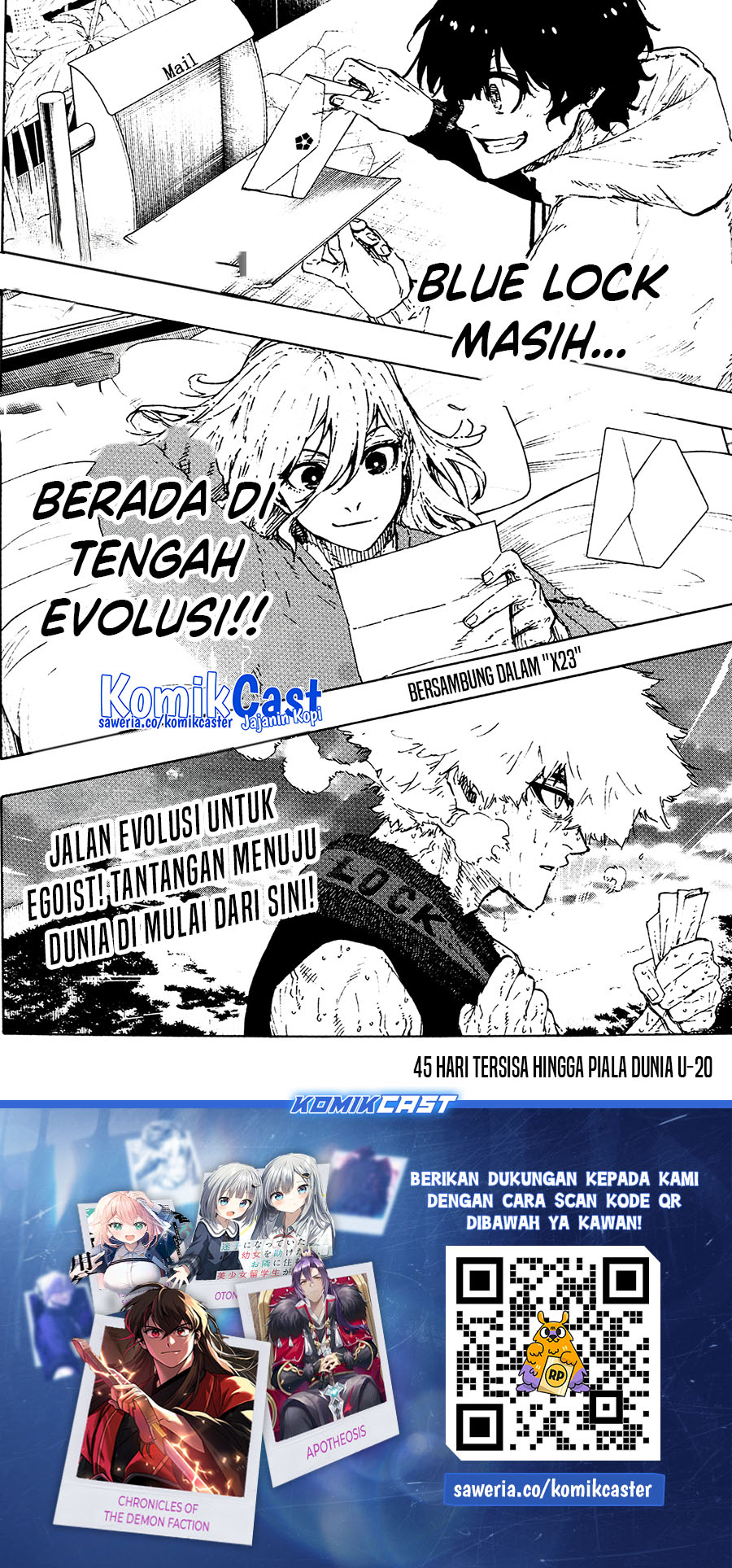 Blue Lock Chapter 304 Bahasa Indonesia
