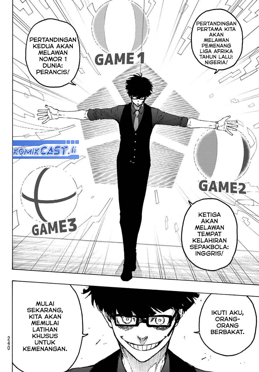 Blue Lock Chapter 309 Bahasa Indonesia