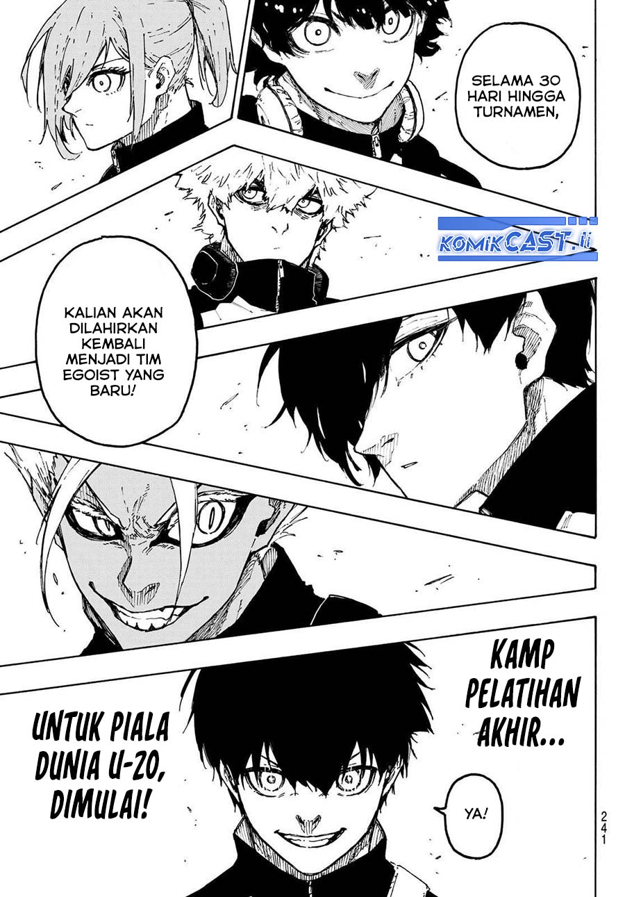 Blue Lock Chapter 309 Bahasa Indonesia