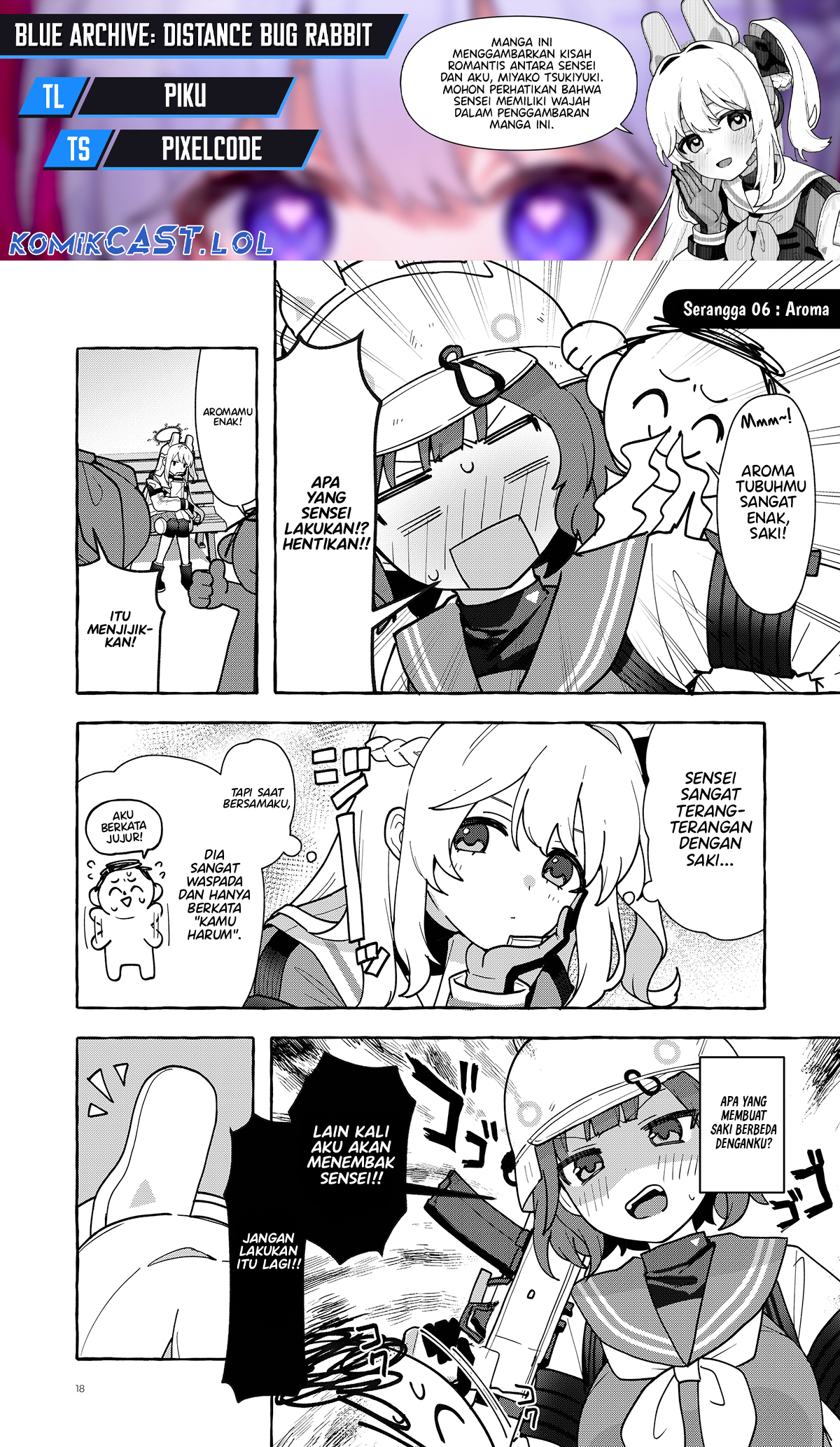 Blue Archive: Distance Bug Rabbit chapter 6