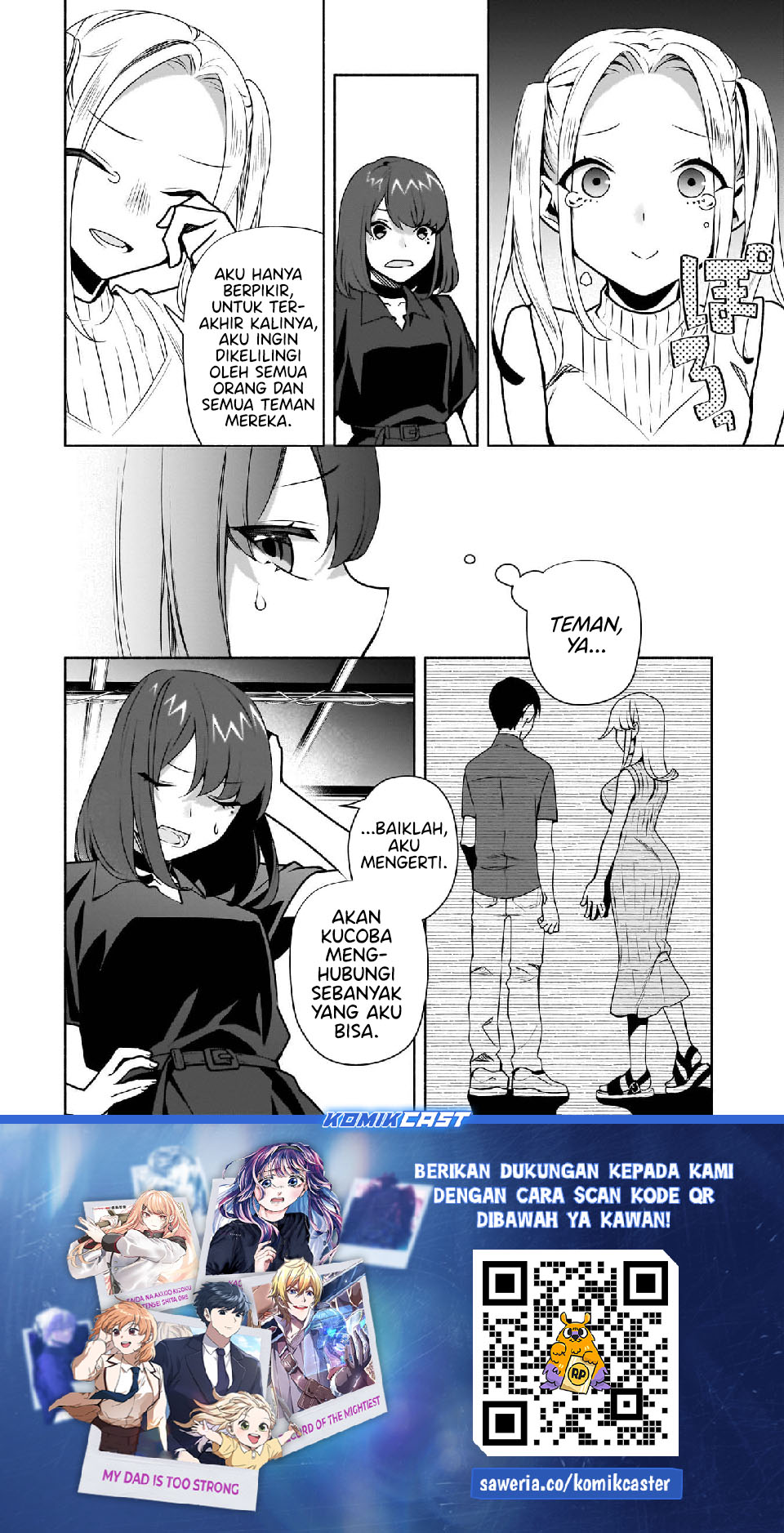 Bocchi no Boku ni Kyousei Kanojo ga Yattekita Chapter 25 Bahasa Indonesia