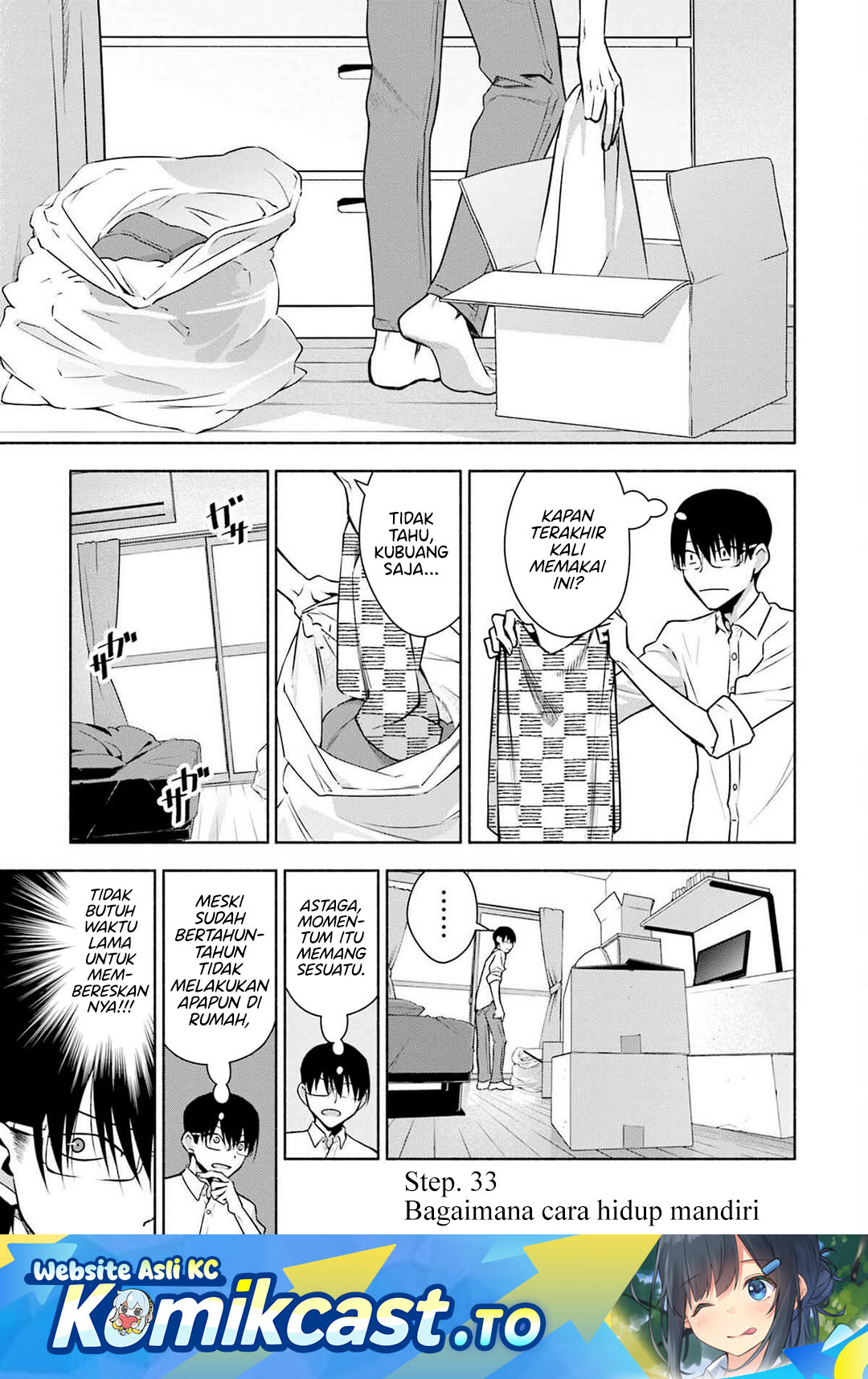 Bocchi no Boku ni Kyousei Kanojo ga Yattekita Chapter 33 Bahasa Indonesia