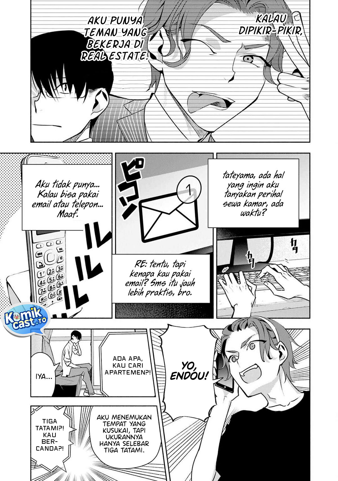 Bocchi no Boku ni Kyousei Kanojo ga Yattekita Chapter 33 Bahasa Indonesia