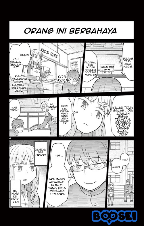 Bocchi Hakase to Robot Shoujo no Zetsubou Teki Utopia chapter 3