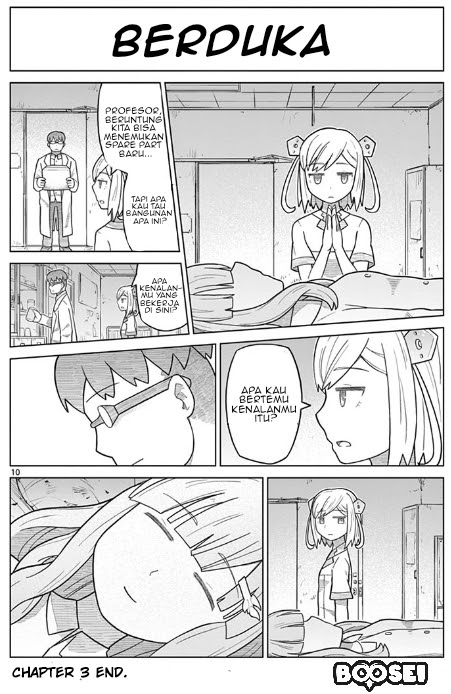Bocchi Hakase to Robot Shoujo no Zetsubou Teki Utopia chapter 3