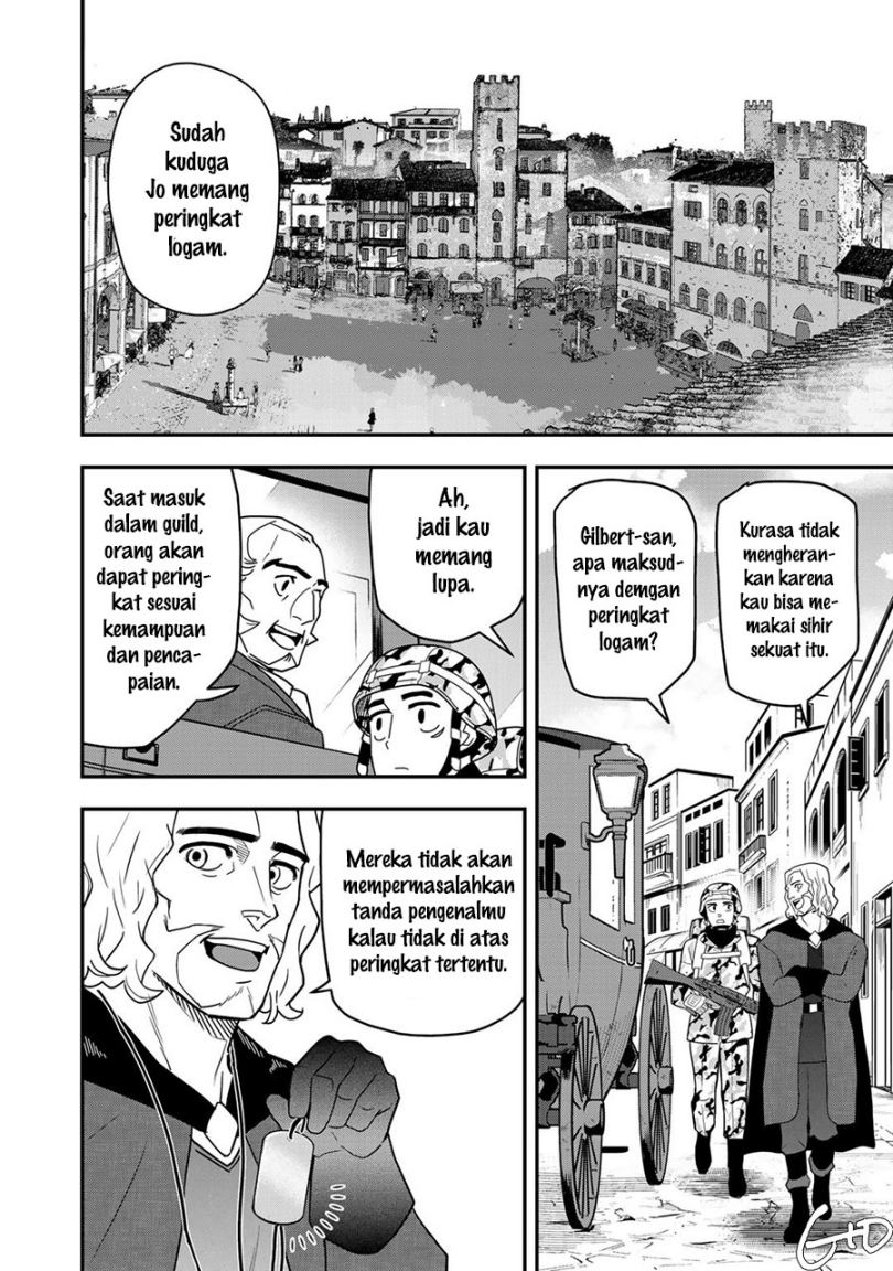 Bocchi Jieikan no Isekai Funsenki Chapter 03 Bahasa Indonesia