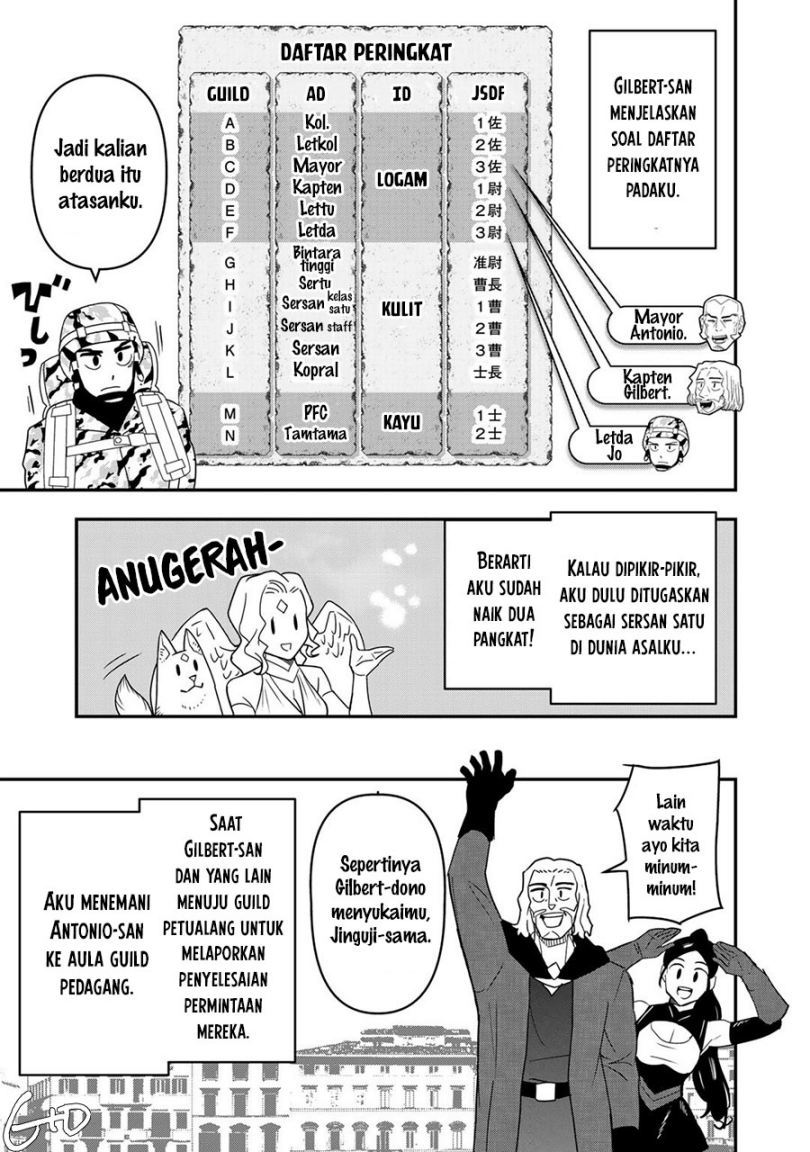 Bocchi Jieikan no Isekai Funsenki Chapter 03 Bahasa Indonesia