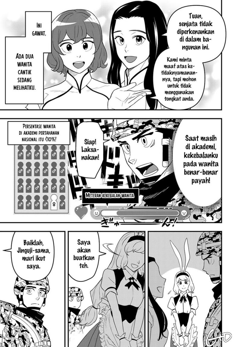 Bocchi Jieikan no Isekai Funsenki Chapter 03 Bahasa Indonesia
