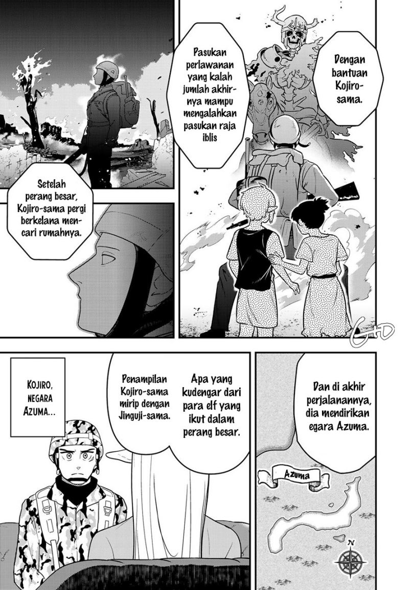Bocchi Jieikan no Isekai Funsenki Chapter 03 Bahasa Indonesia