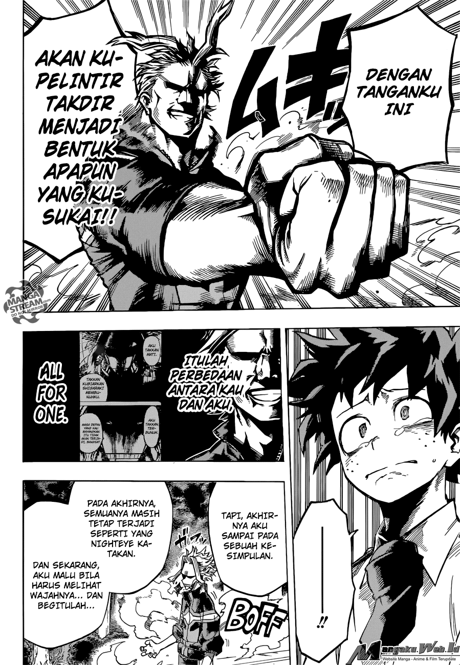 Boku no Hero Academia chapter 131