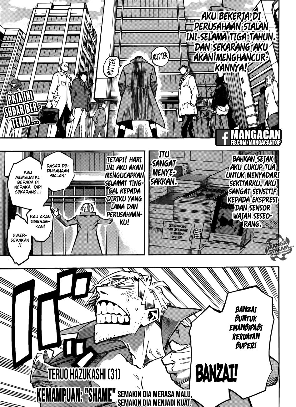 Boku no Hero Academia chapter 186